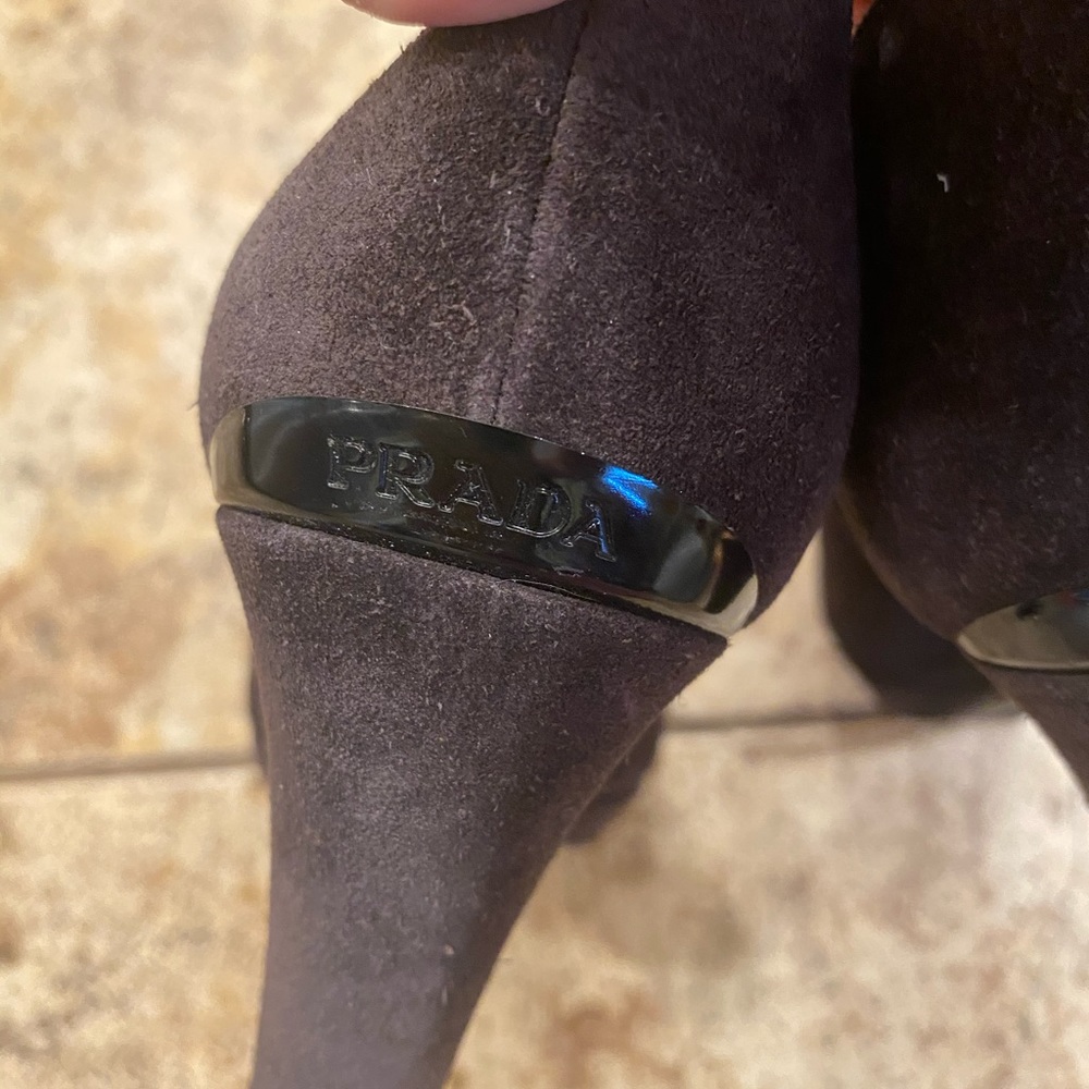 Prada brown booties - Picture 6 of 7